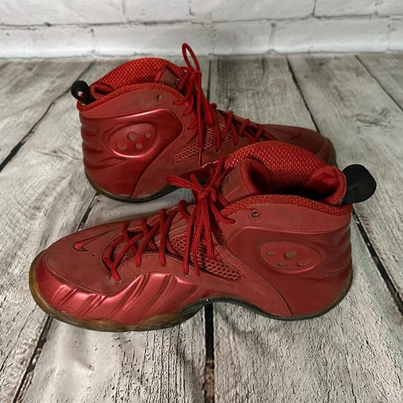 Nike Zoom Rookie Varsity Men’s Red High Top Sneakers, Size 8, Pre-owned - Picture 5 of 10